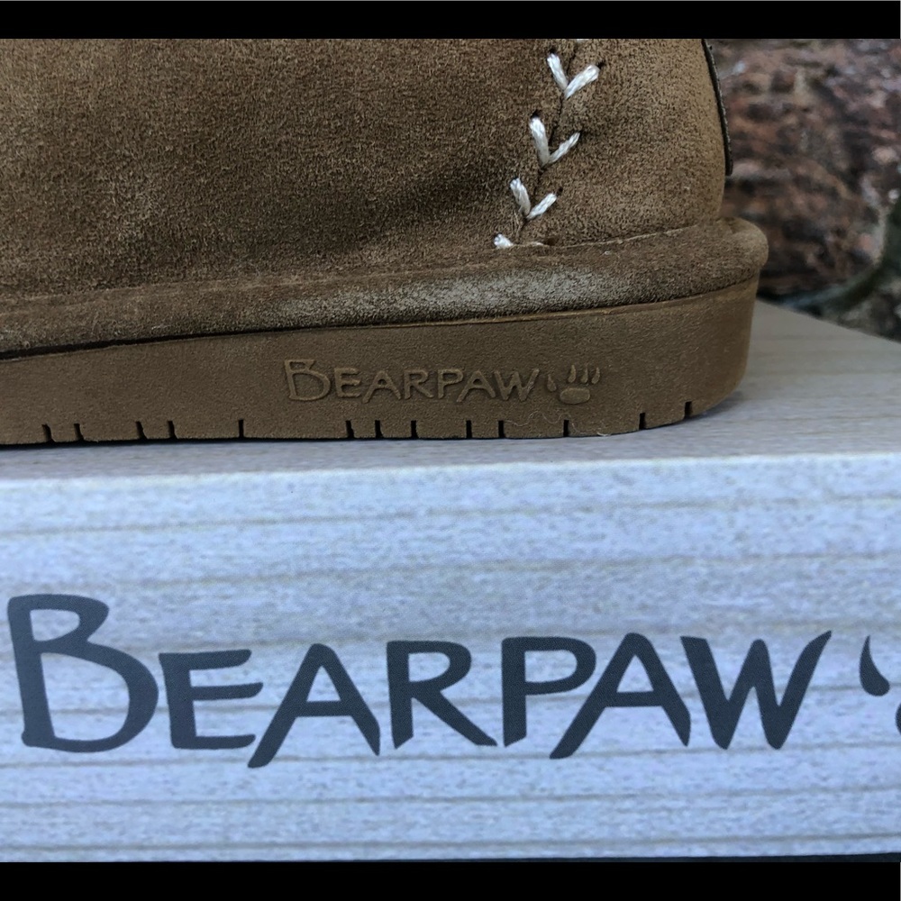NEW BEARPAW Girls Kory Low Top Moccasin Boots || - Picture 11 of 15